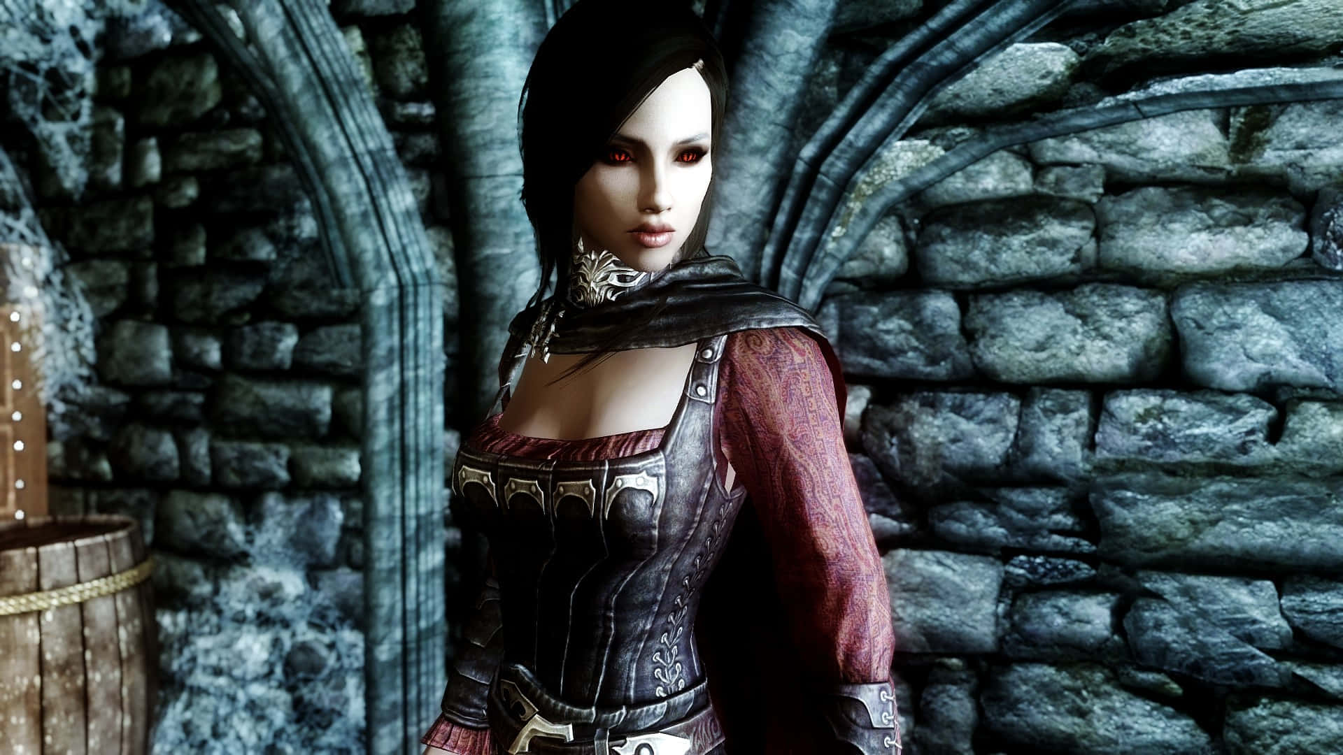 Download Serana The Enigmatic Vampire From The Elder Scrolls V Skyrim   Skyrim Serana 1920 X 1080   631swc6em7xvuays 