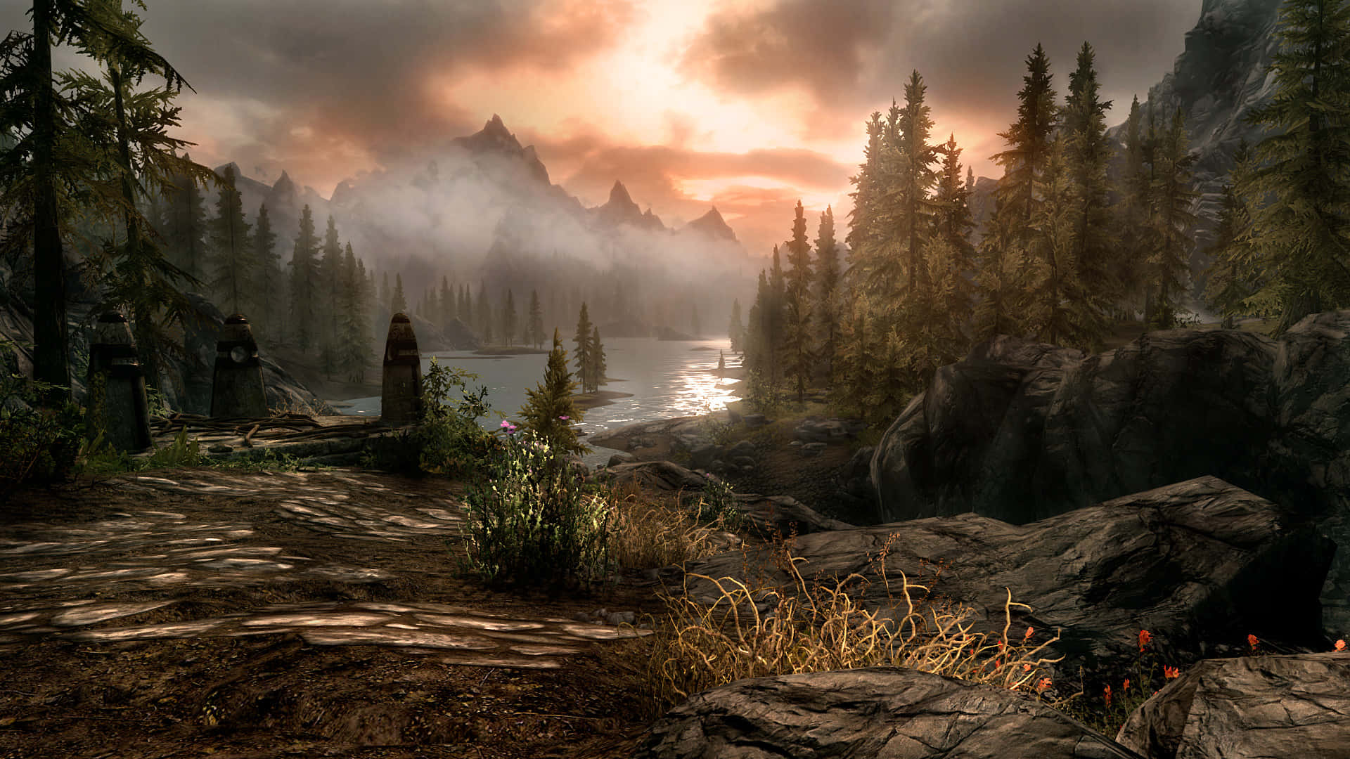 Stunning Skyrim Special Edition Landscape Wallpaper