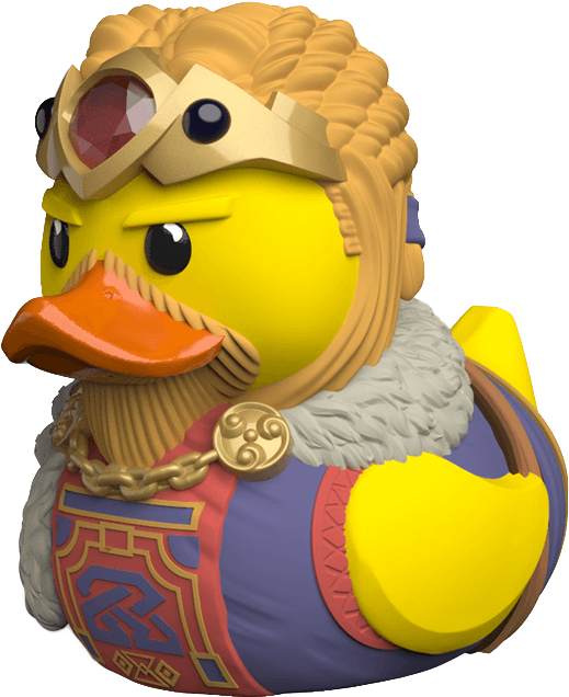 Skyrim Themed Rubber Duck PNG