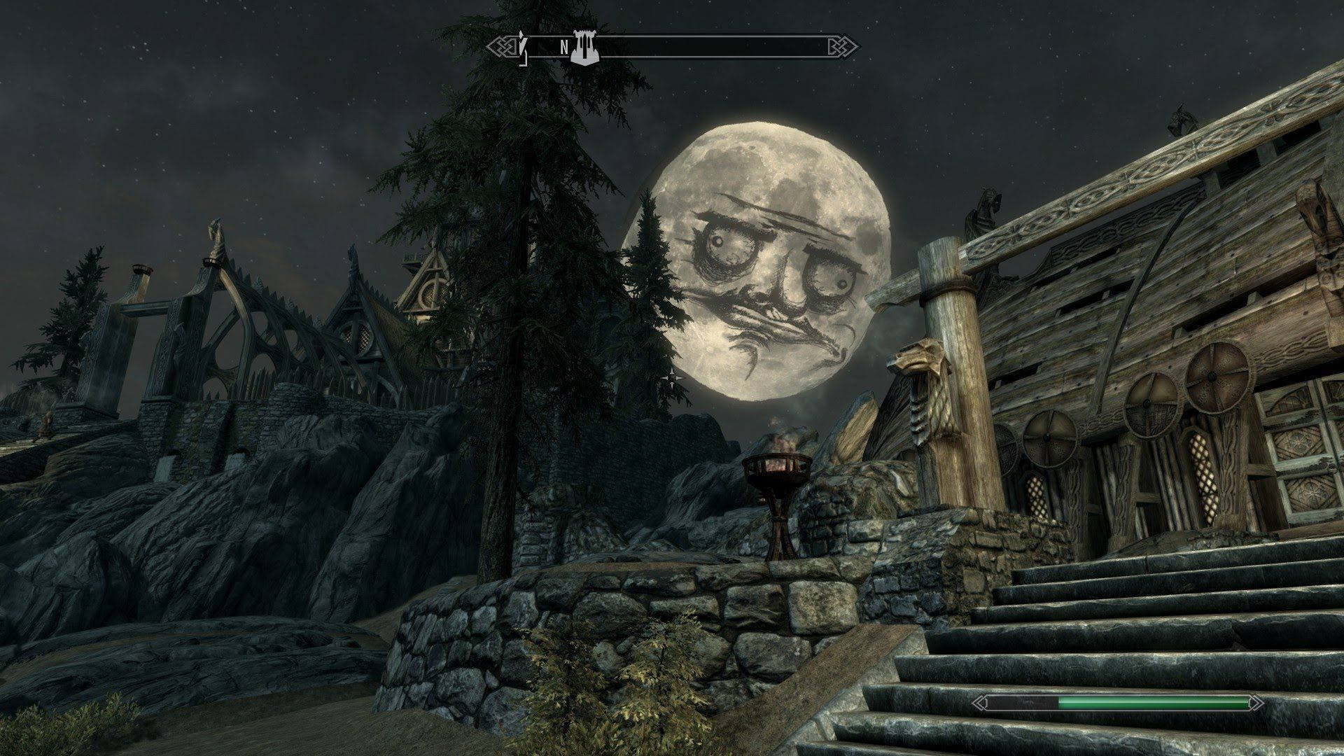 Explore the world of Tamriel with Skyrim Ultra HD Wallpaper