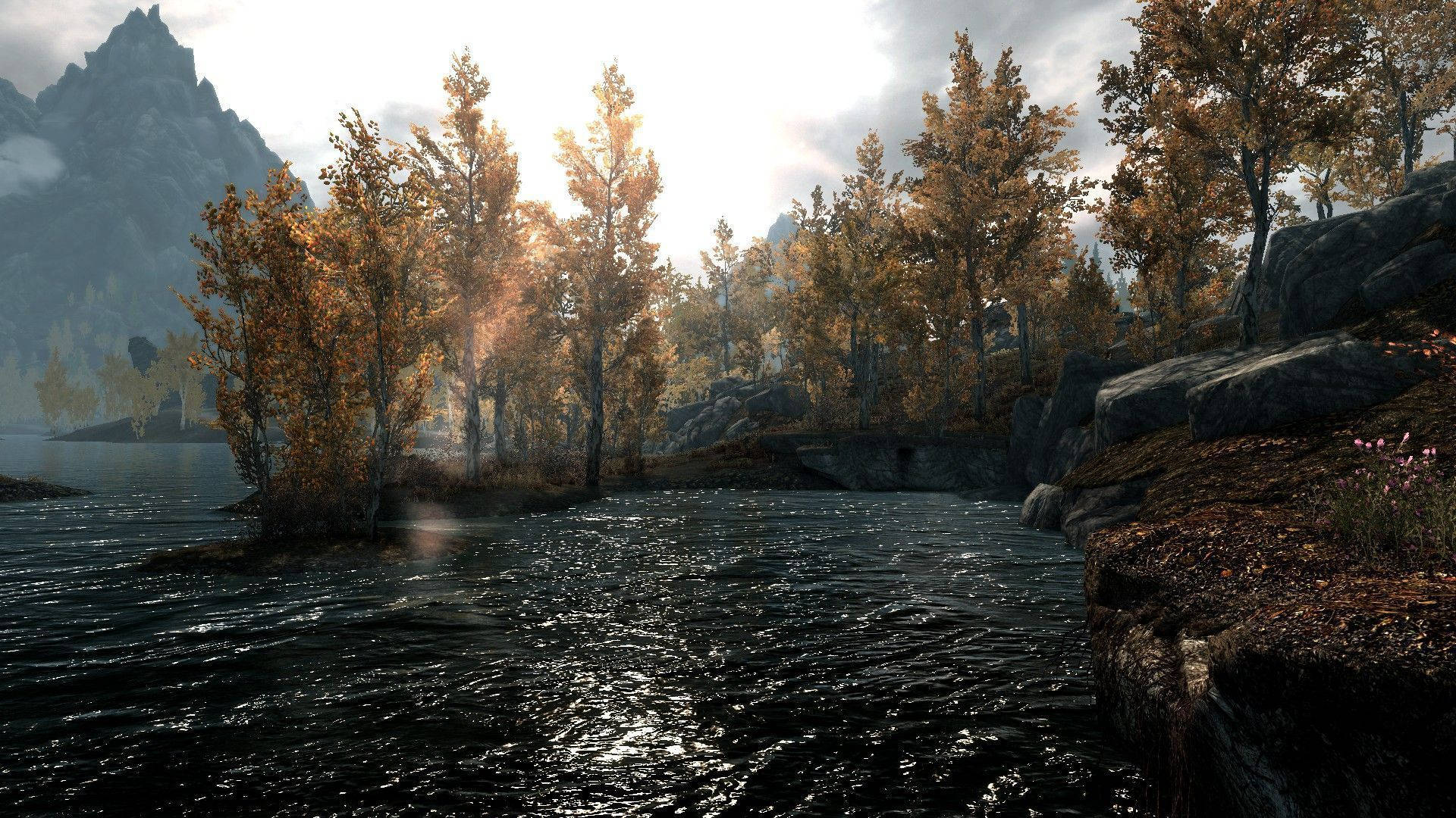 Explore the ancient lands of Skyrim in stunning Ultra HD Wallpaper