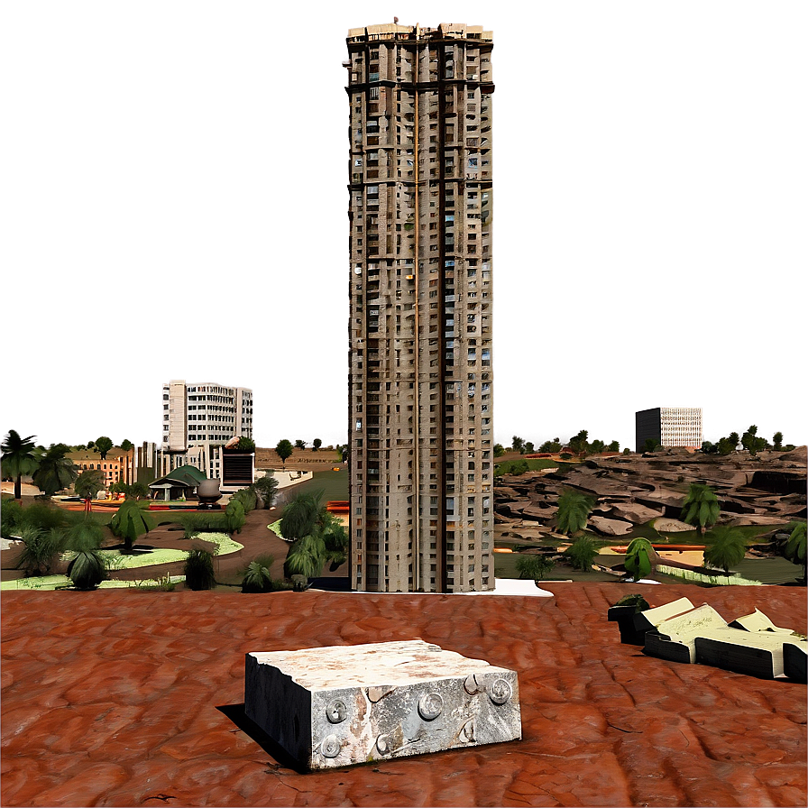 Skyscraper Foundation Png Kja79 PNG