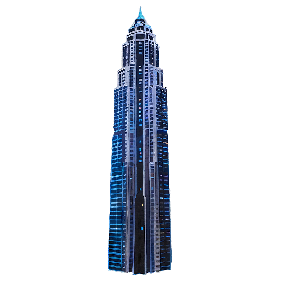 Skyscraper Illumination Png 05212024 PNG