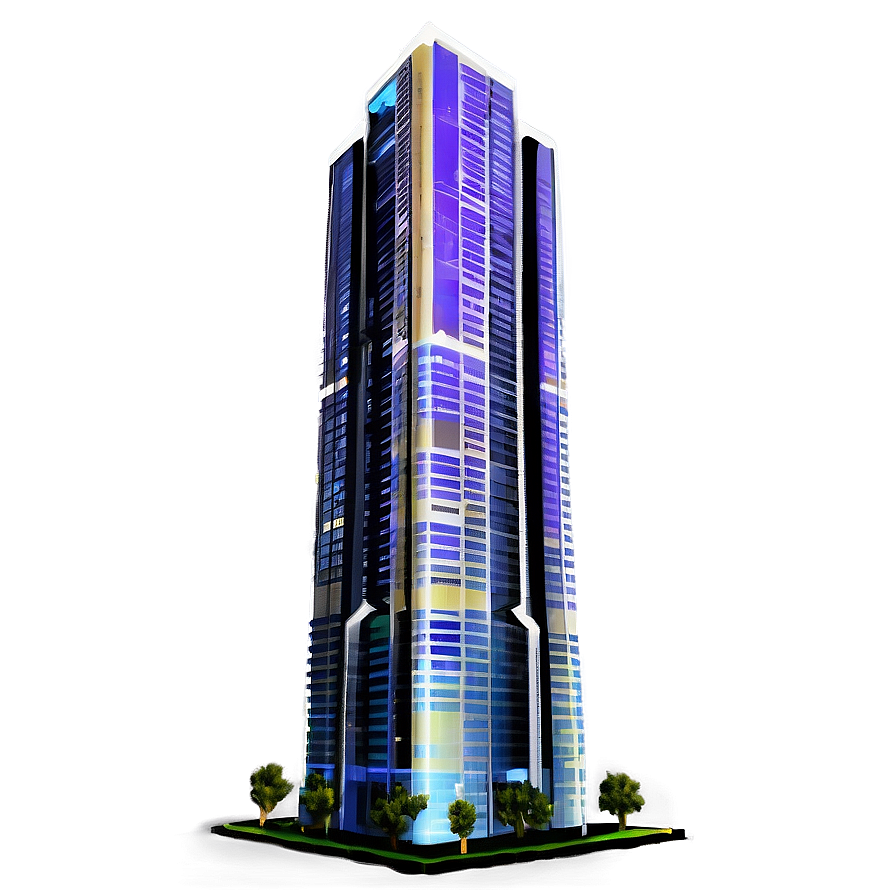 Skyscraper Illumination Png Goj PNG
