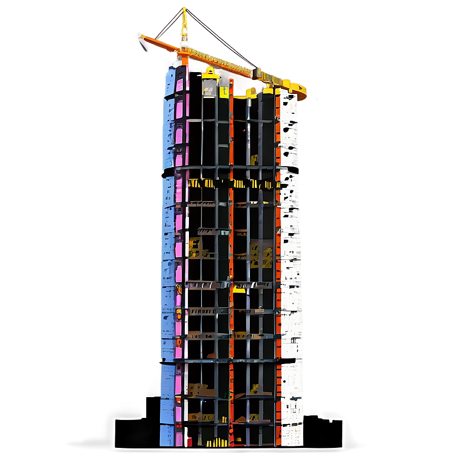 Skyscraper Under Construction Png 58 PNG