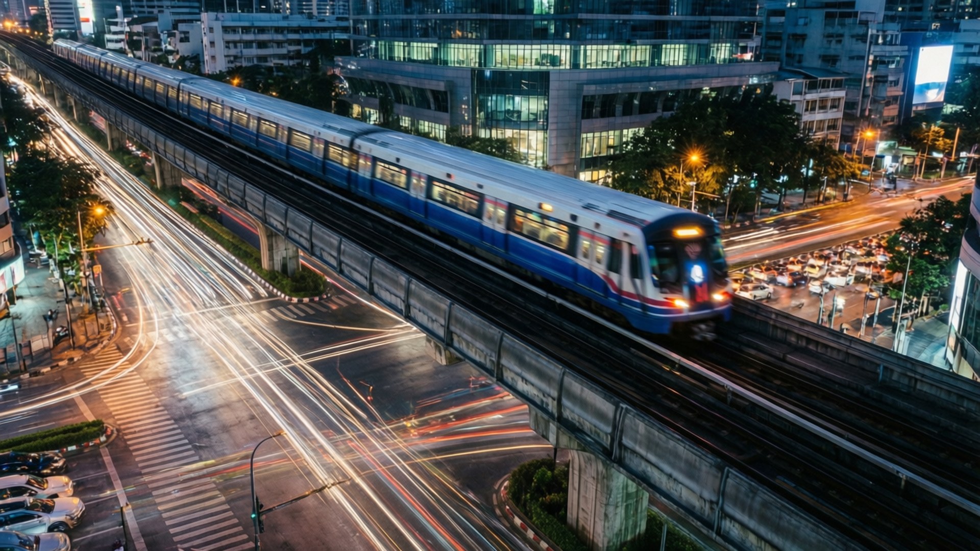 Skytrain Lysspor Wallpapers