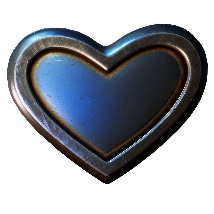 Slate Blue Heart Icon Png Iww PNG