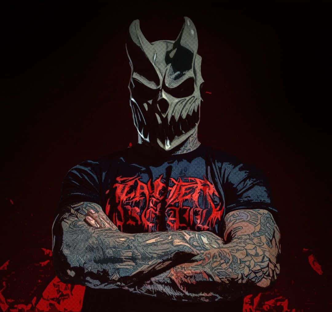 Slaughter_ To_ Prevail_ Demonic_ Mask Wallpaper
