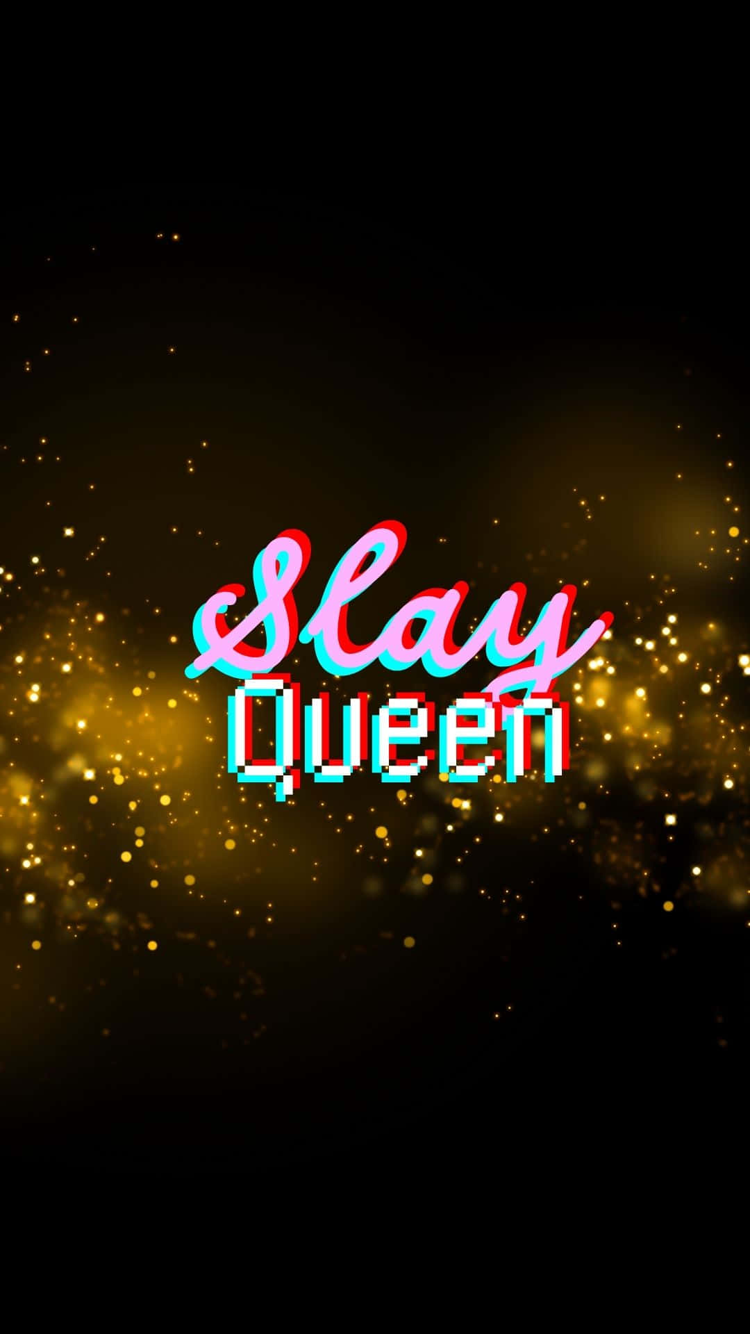 Download Slay Queen Sparkling Background Wallpaper | Wallpapers.com