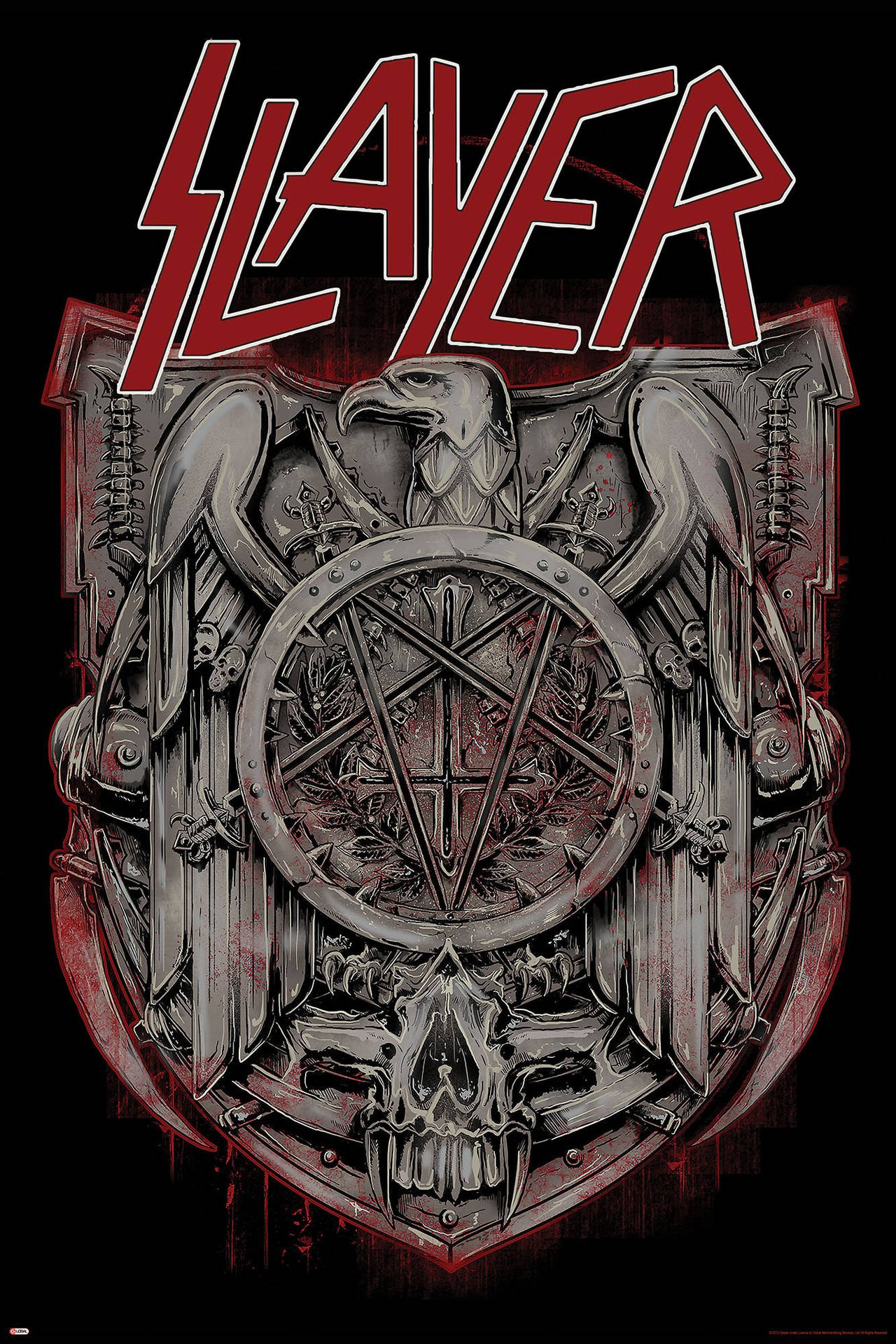 Slayer Grave Logo Wallpaper