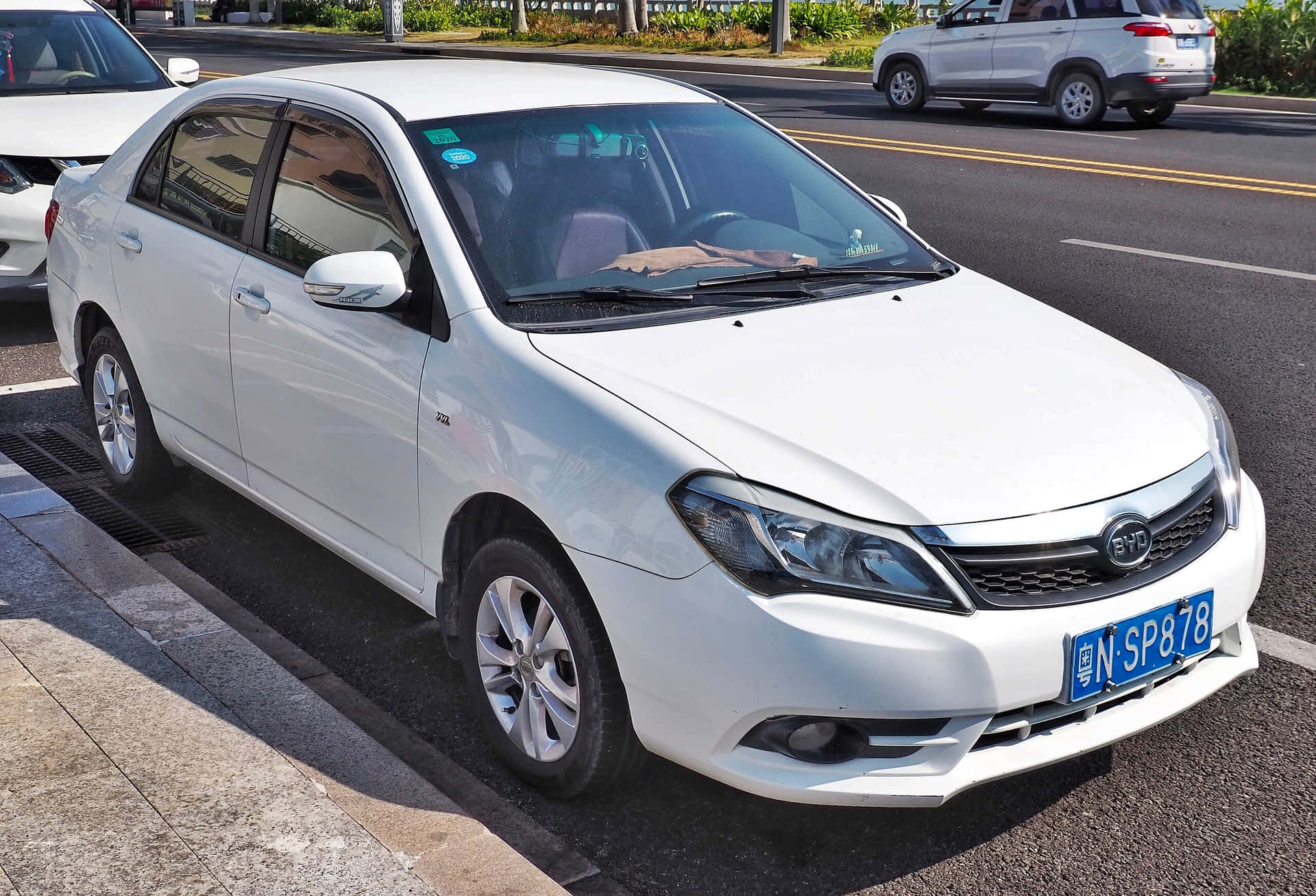 Sleek Ja Moderni Byd F3 Sedan Taustakuva