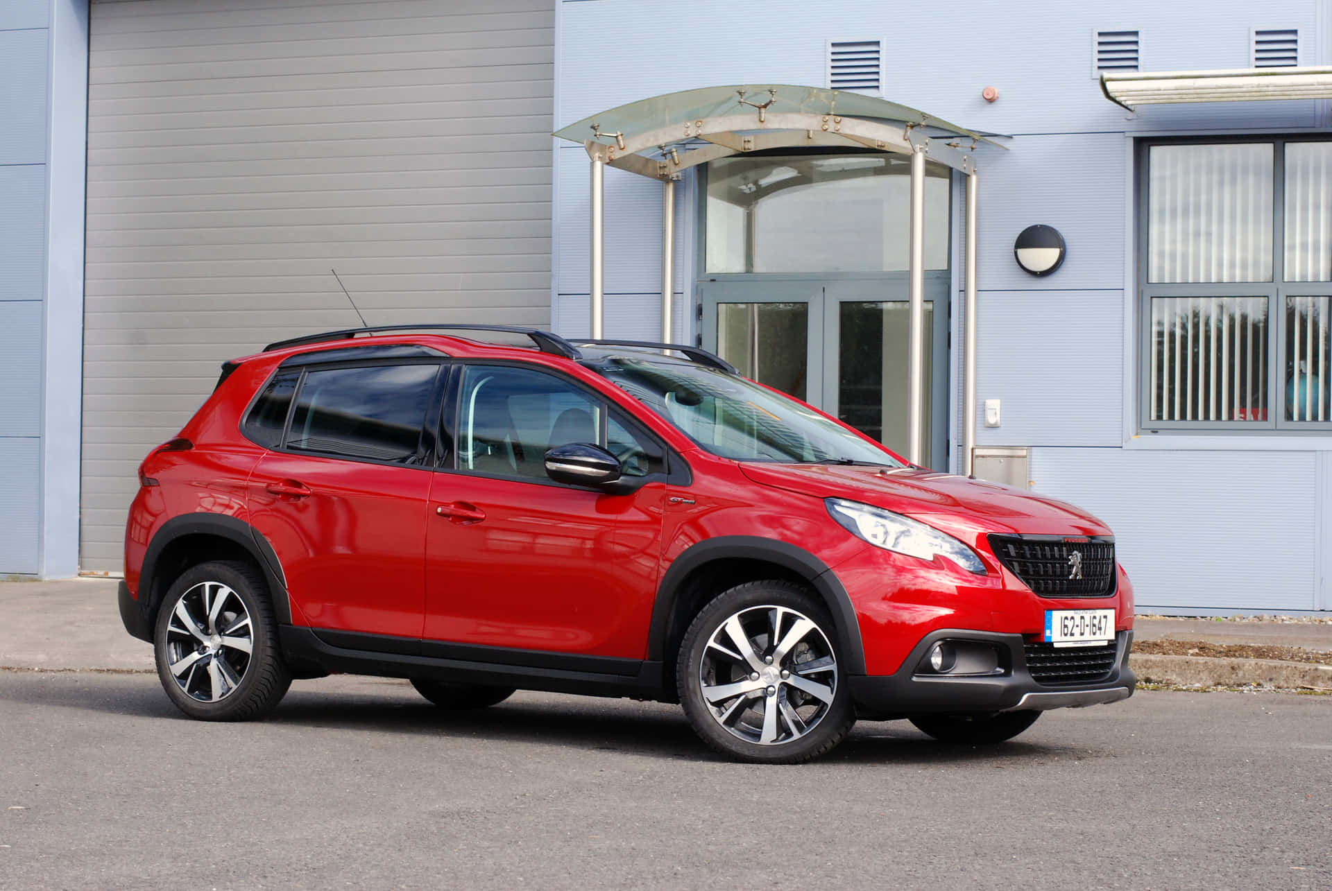 Sleek And Modern Peugeot 2008 On Road Wallpaper