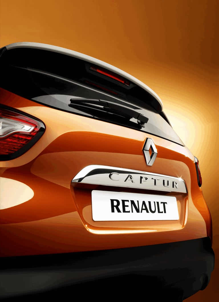 Sleek And Modern Renault Captur On Road Wallpaper