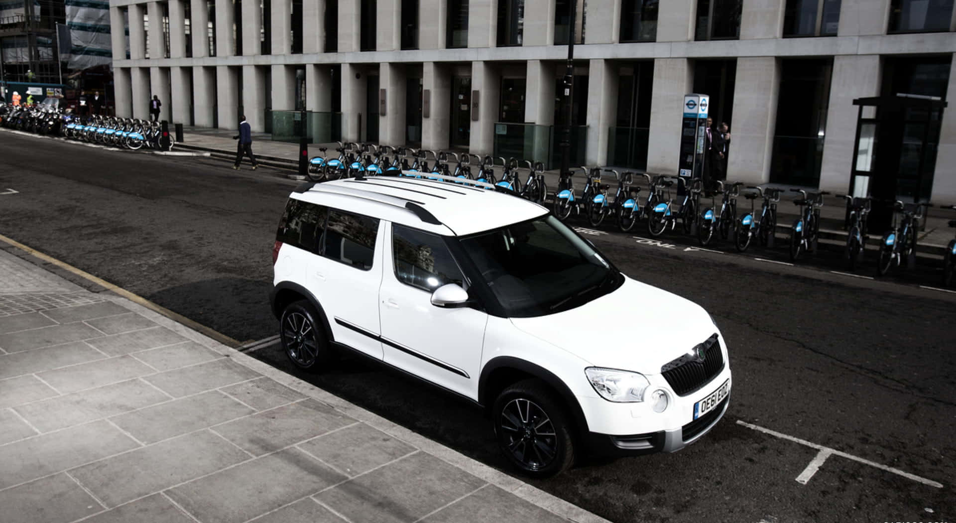 Sleek And Rugged Skoda Yeti In The Wild Wallpaper