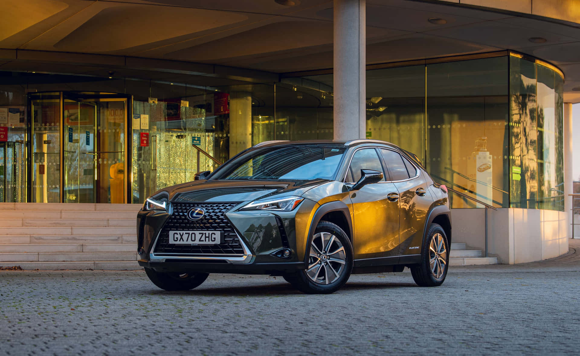 Sleek And Sophisticated Lexus Ux Compact Suv Wallpaper