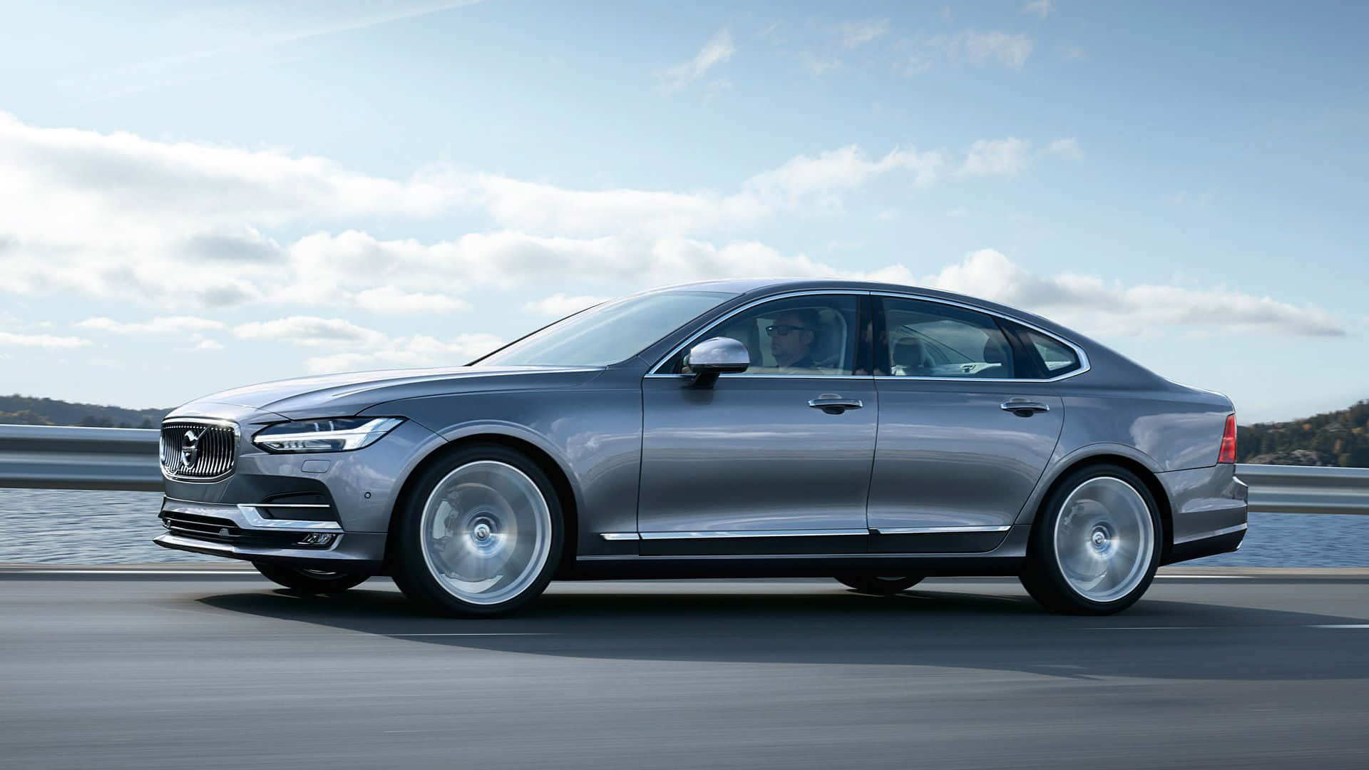 Sleek And Sophisticated: The Volvo S90 In Its Full Glory Wallpaper