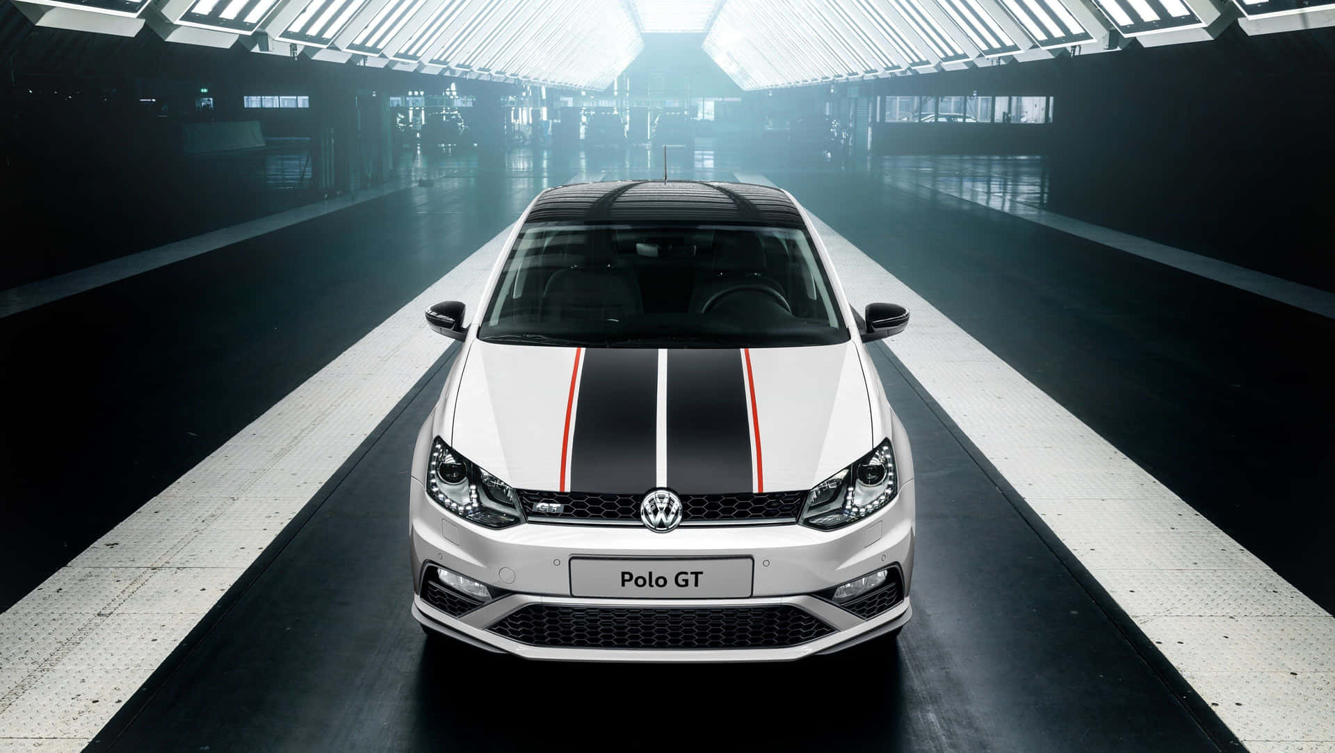 Sleek And Sporty: The Volkswagen Polo 2020 Model Wallpaper