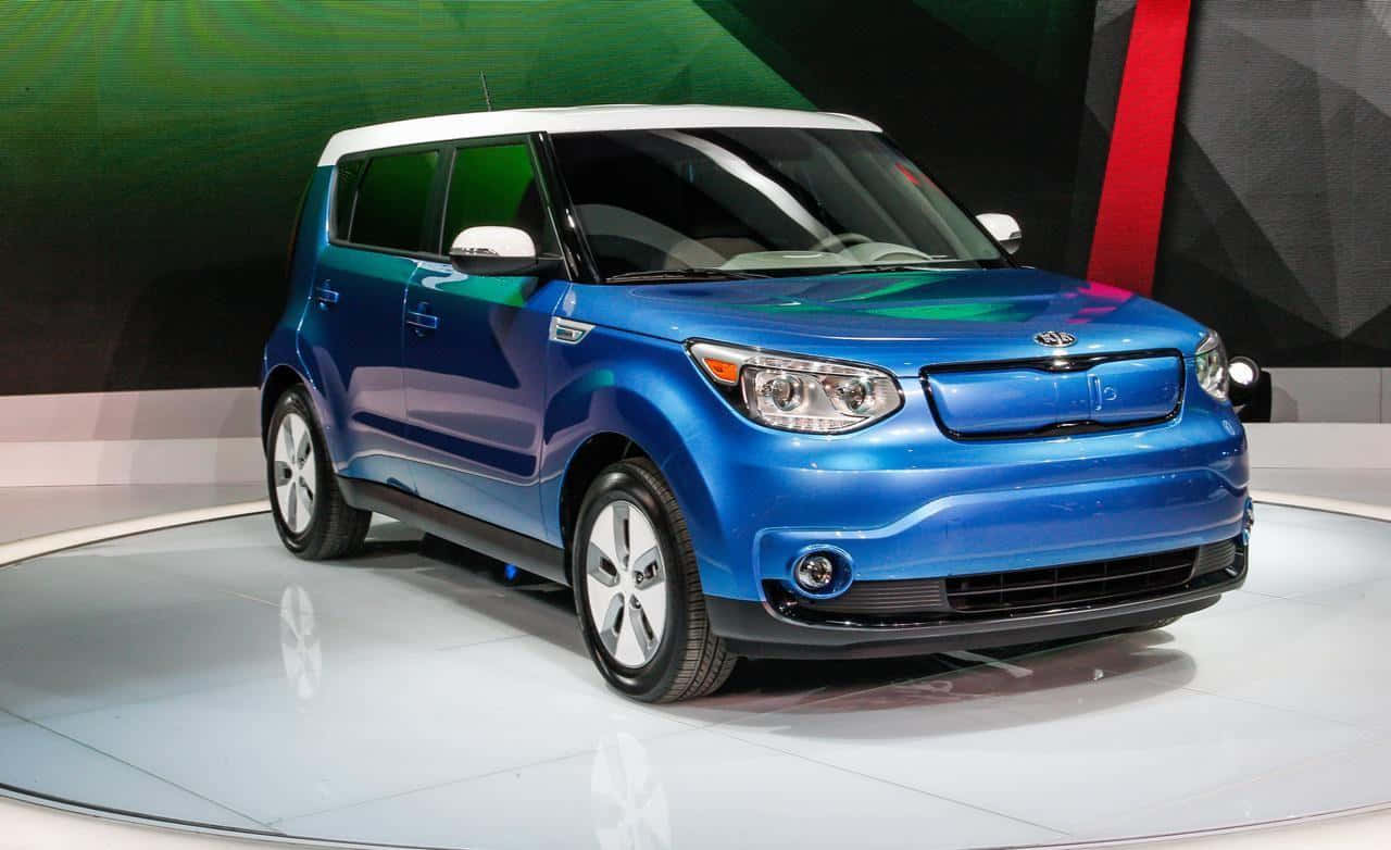 Sleek And Stylish Kia Soul On The Road Wallpaper