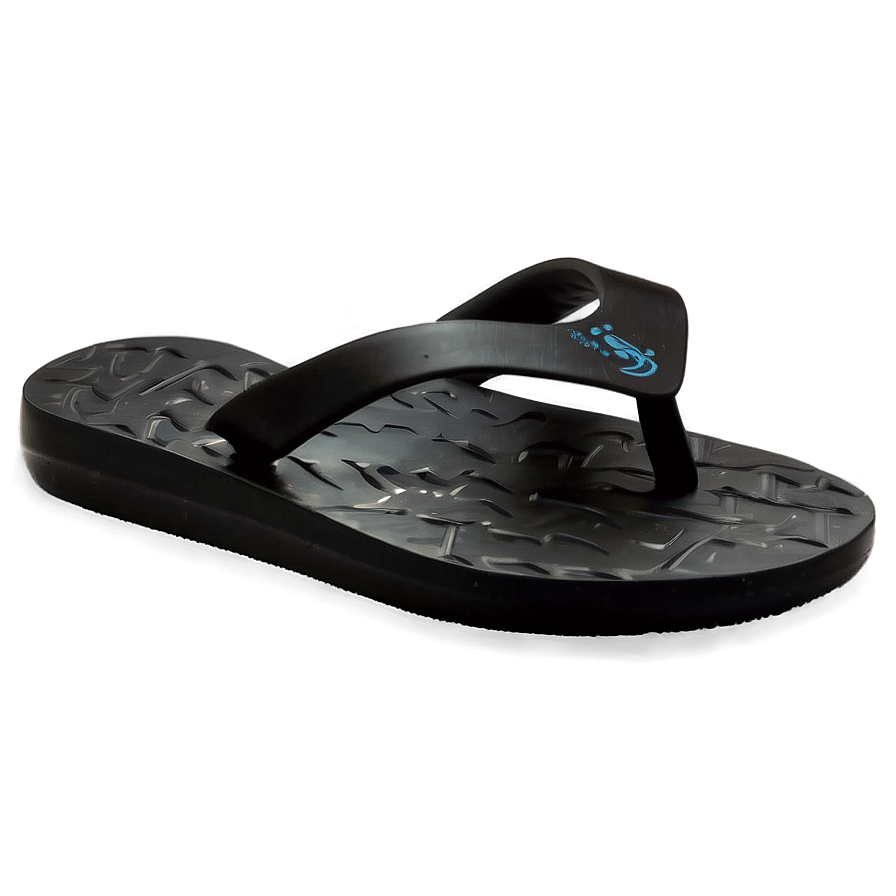 Sleek Black Flip Flop Png Sdg60 PNG