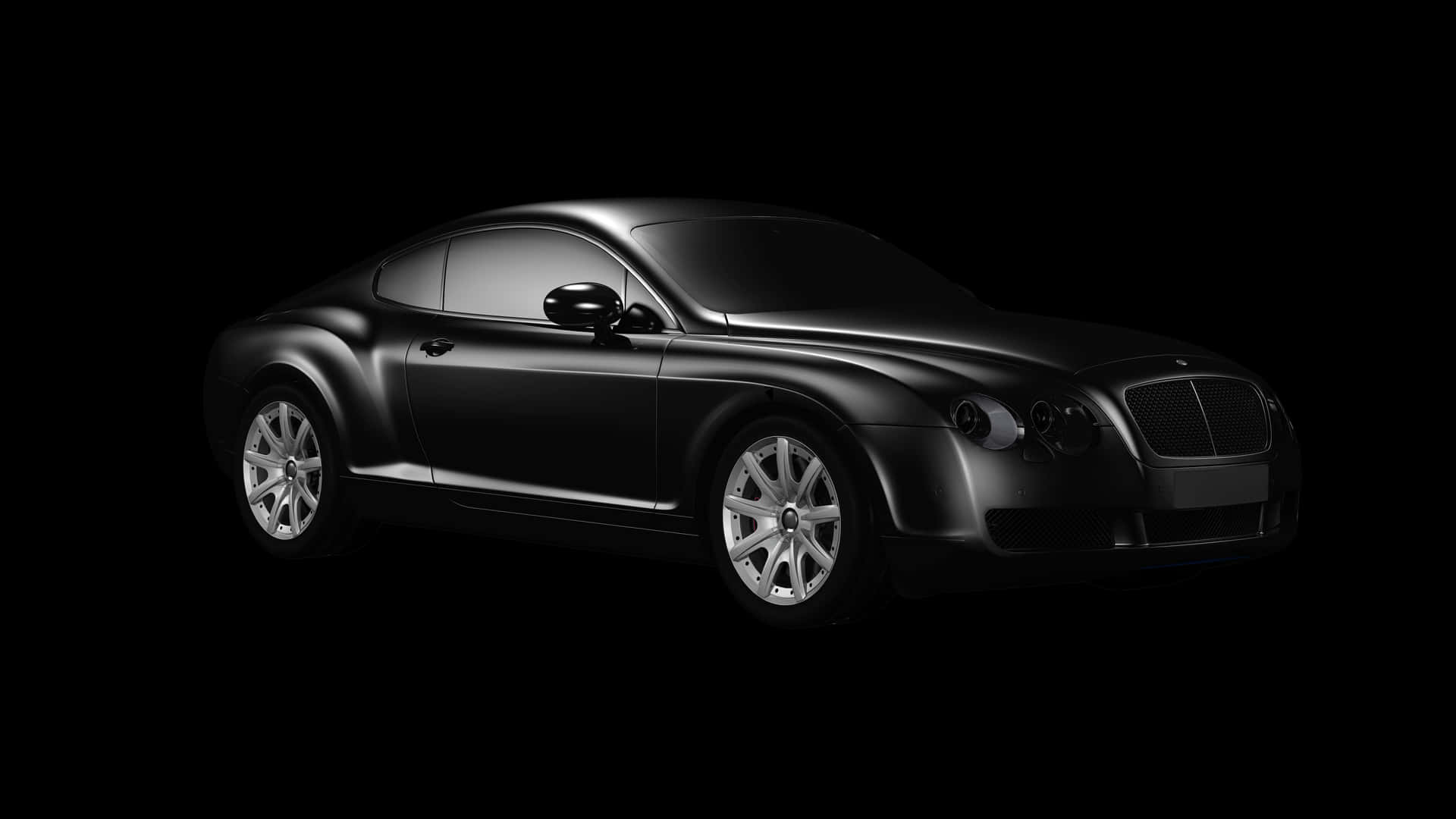 Sleek_ Black_ Luxury_ Car_ Profile_ View Wallpaper