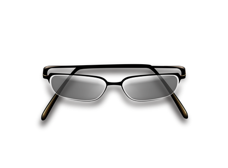 Sleek Black Sunglasseson Dark Background PNG