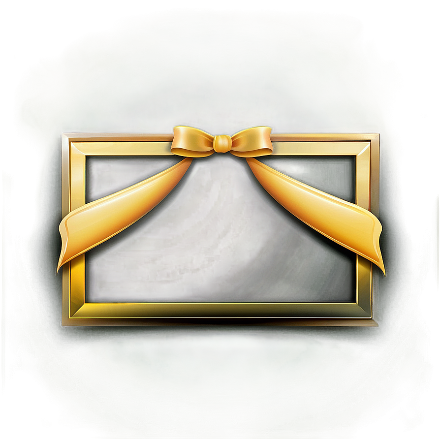 Sleek Certificate Frame Png 06262024 PNG