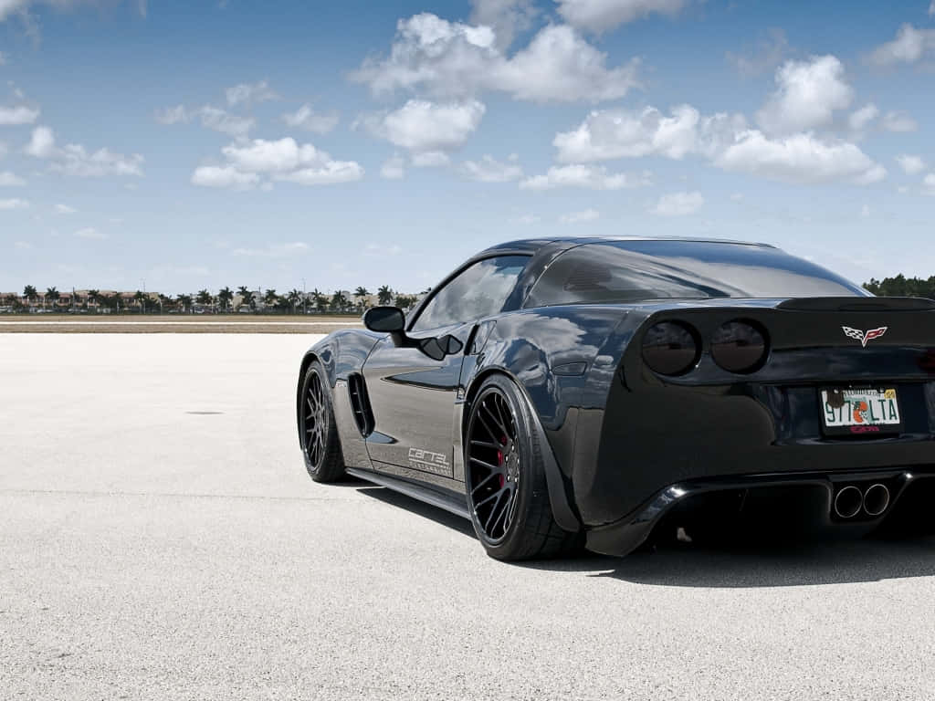 Sleek Chevrolet Corvette C3 In Its Full Glory. Wallpaper