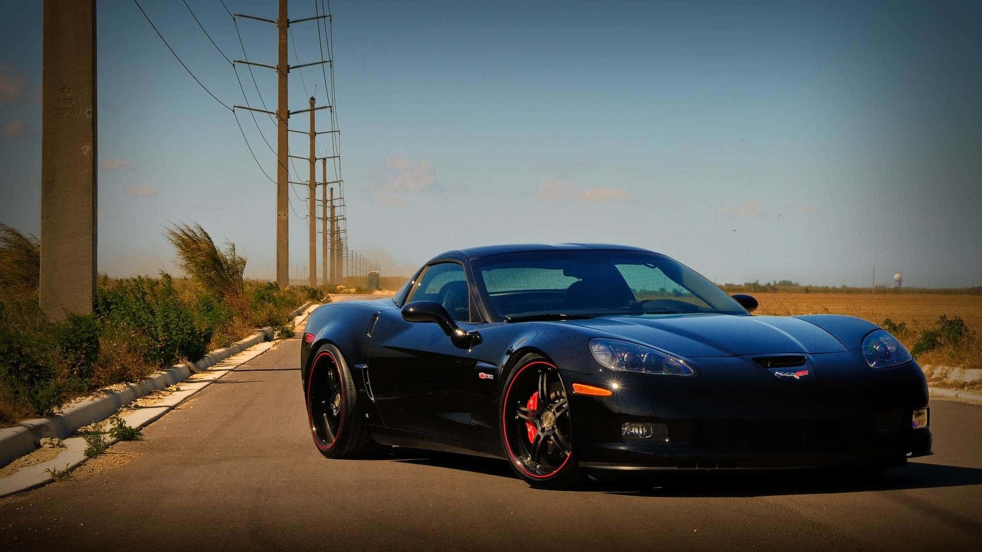 Sleek Chevrolet Corvette C5 Showcasing Pure Power&Elegance Wallpaper