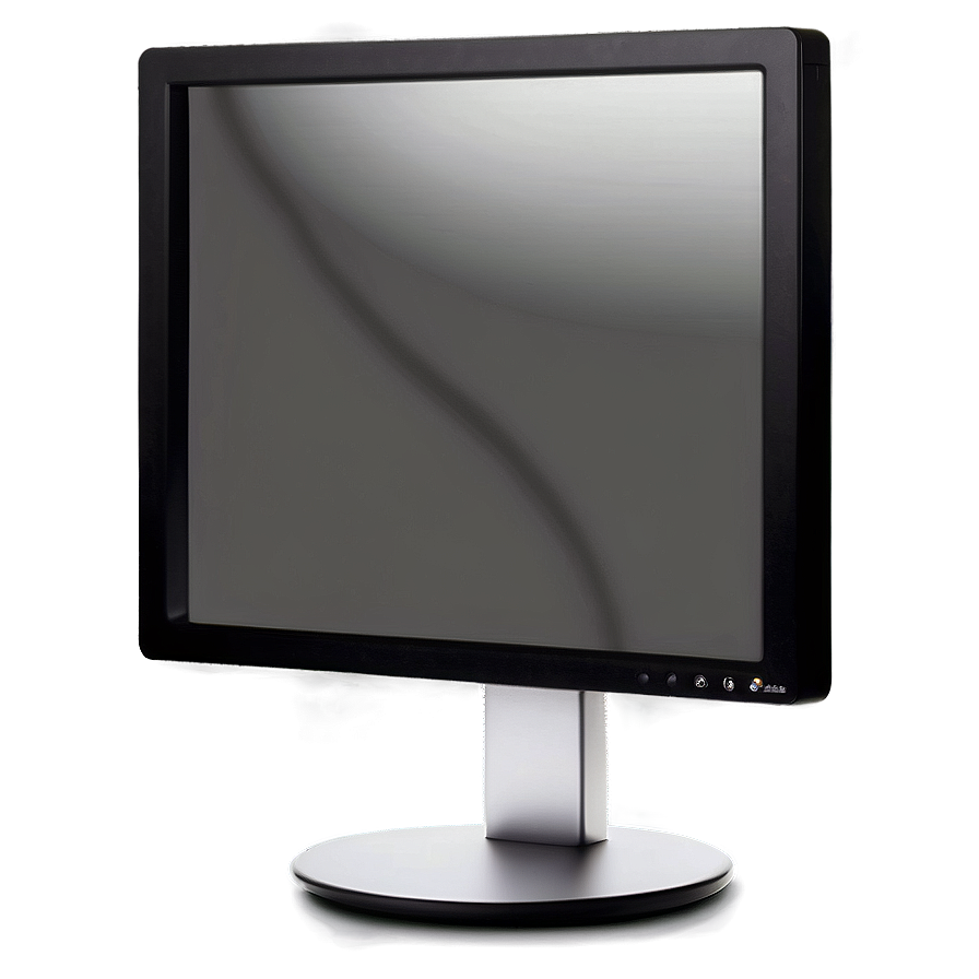 Sleek Computer Monitor Png Sem PNG