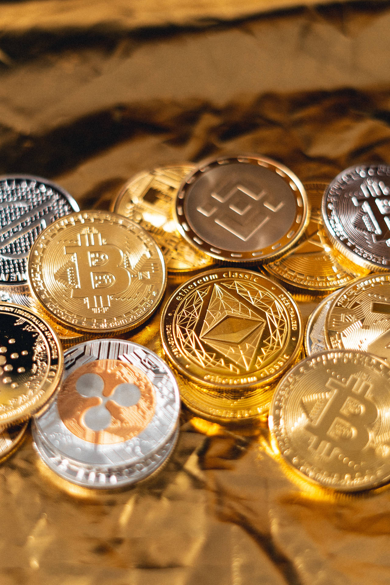 Sleek Cryptocurrency Coins