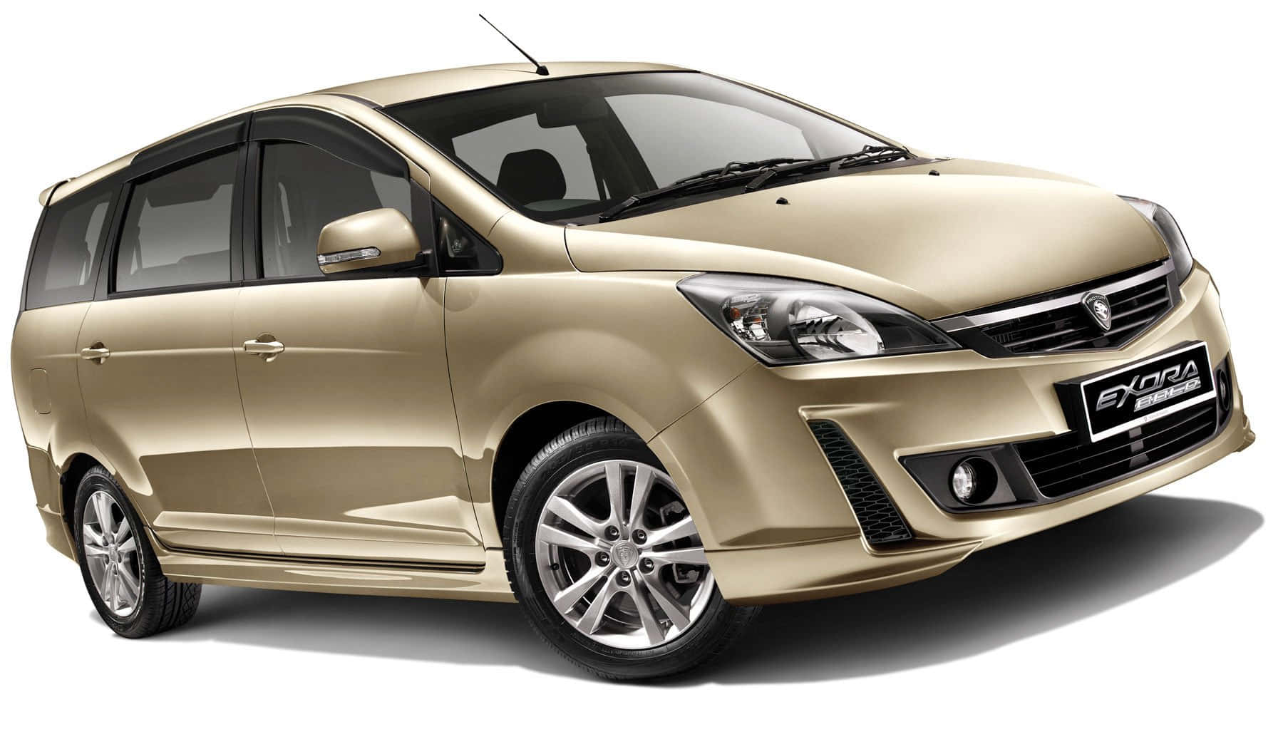 Sleek Design And Imposing Look Of Proton Exora Wallpaper