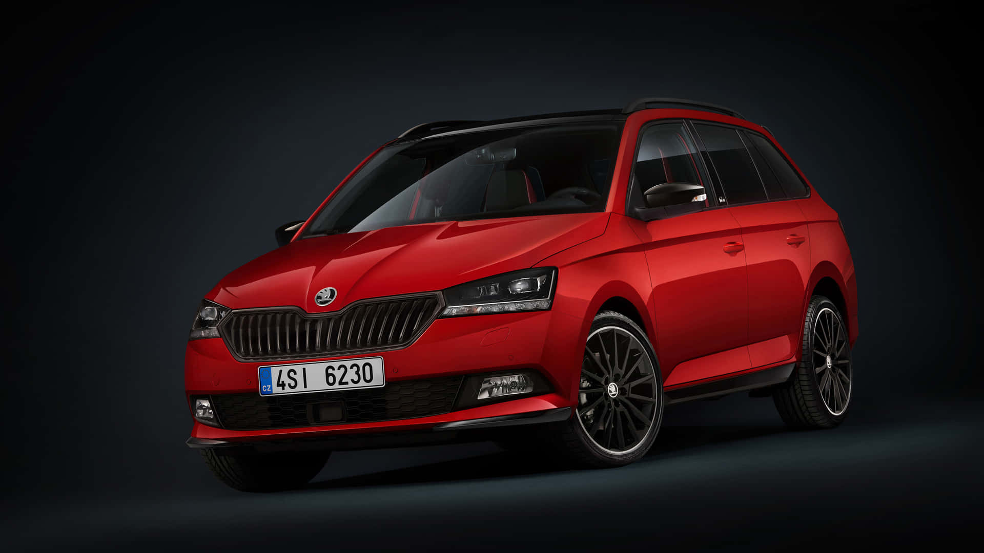 Sleek Design Of The Skoda Fabia Car Wallpaper