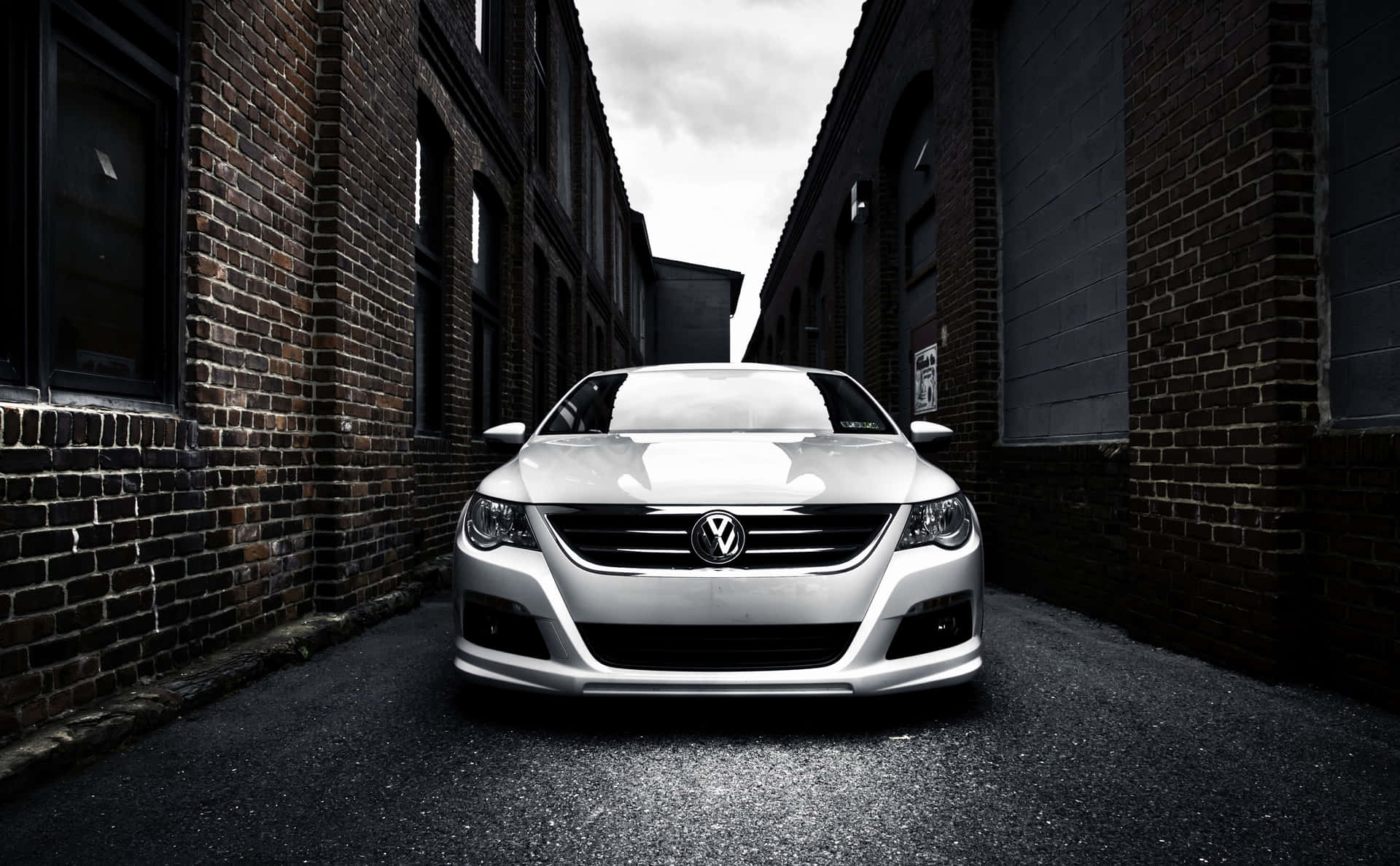 Sleek Design Of Volkswagen Passat Cc Wallpaper