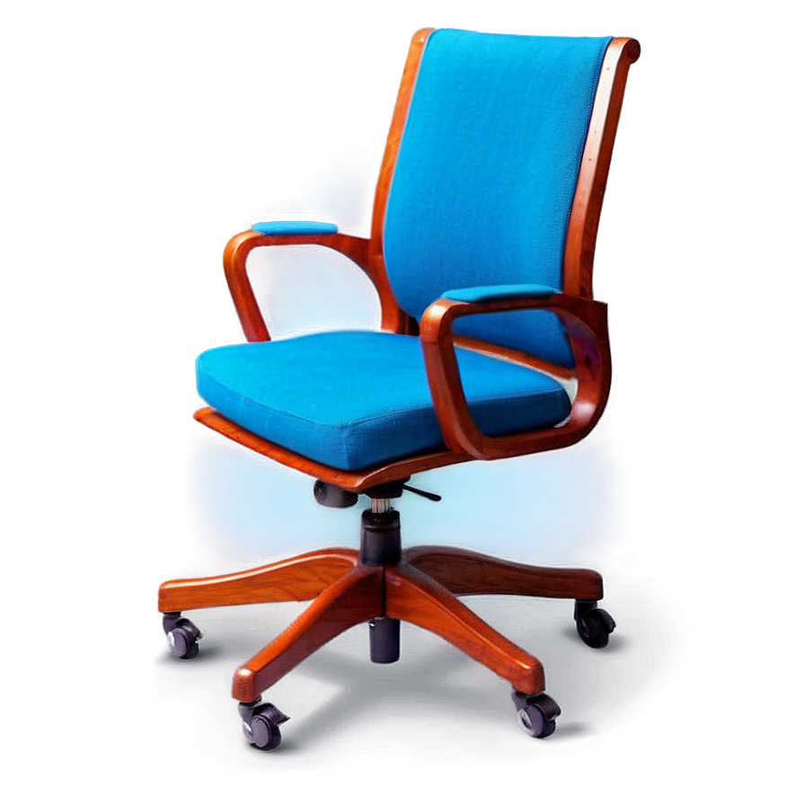 Sleek Desk Chair Png 06132024 PNG