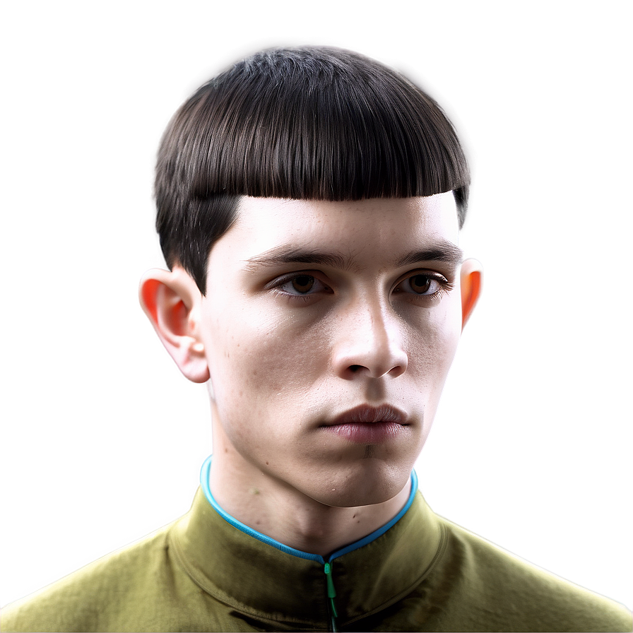 Sleek Edgar Haircut Inspiration Png Mbk29 PNG