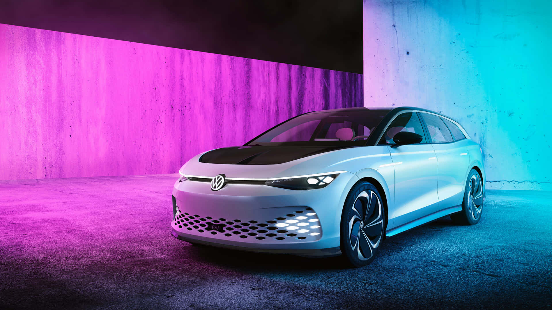 Sleek Electric Power - The Volkswagen Id 4 Wallpaper
