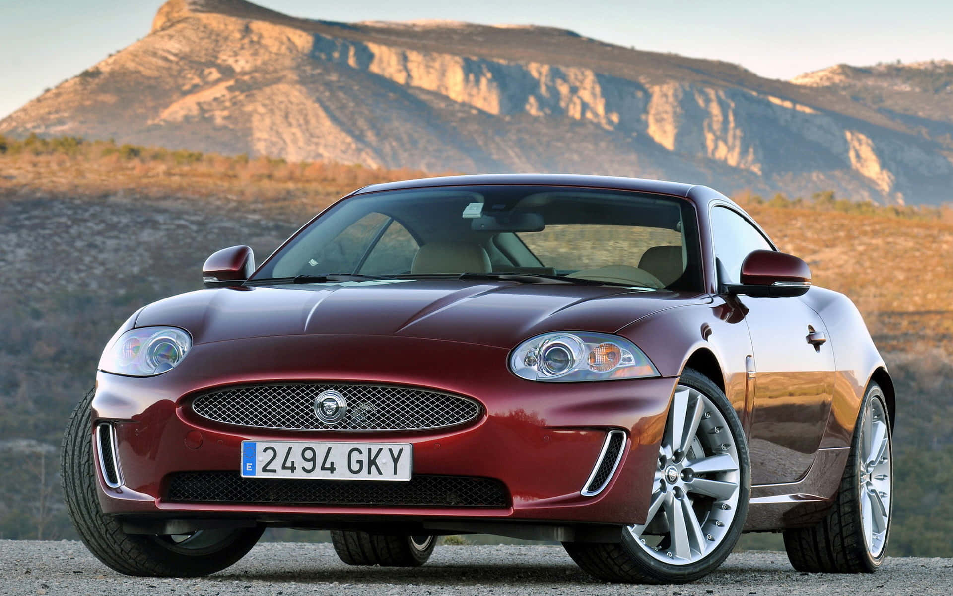 Sleek Elegance With Jaguar Xk Wallpaper