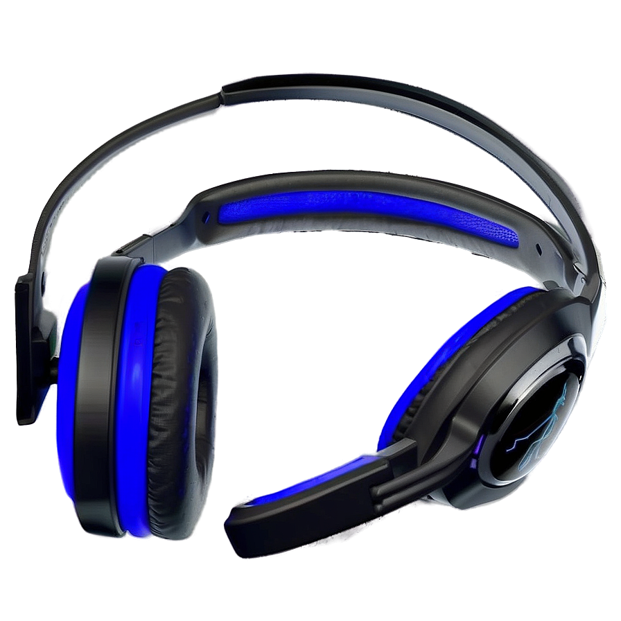 Sleek Gamer Headset Png Ofr86 PNG