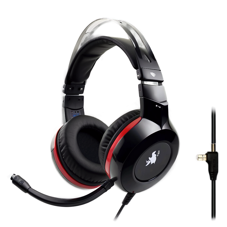 Sleek Gamer Headset Png Vtf PNG