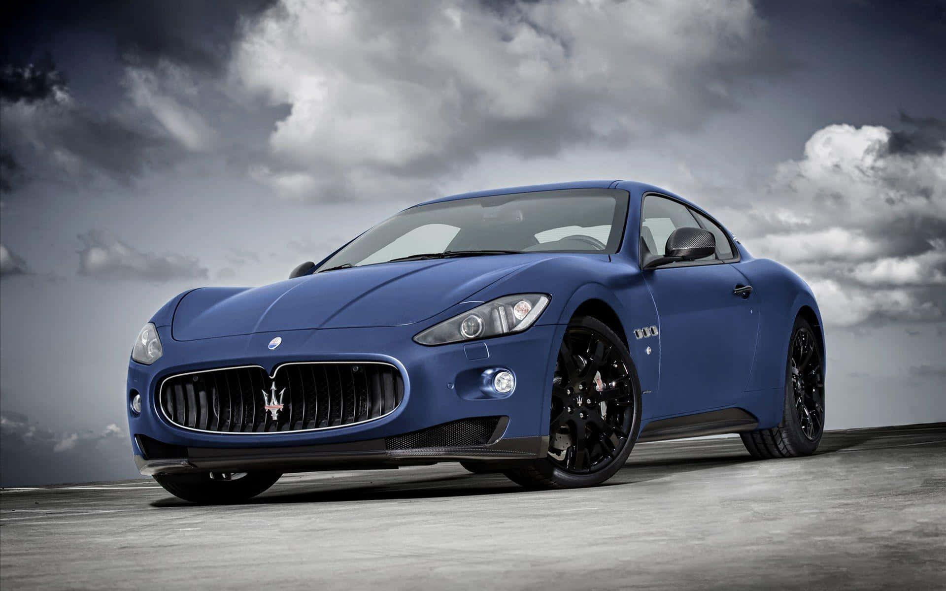 Sleek Maserati Granturismo Showcasing Dynamics And Performance Wallpaper