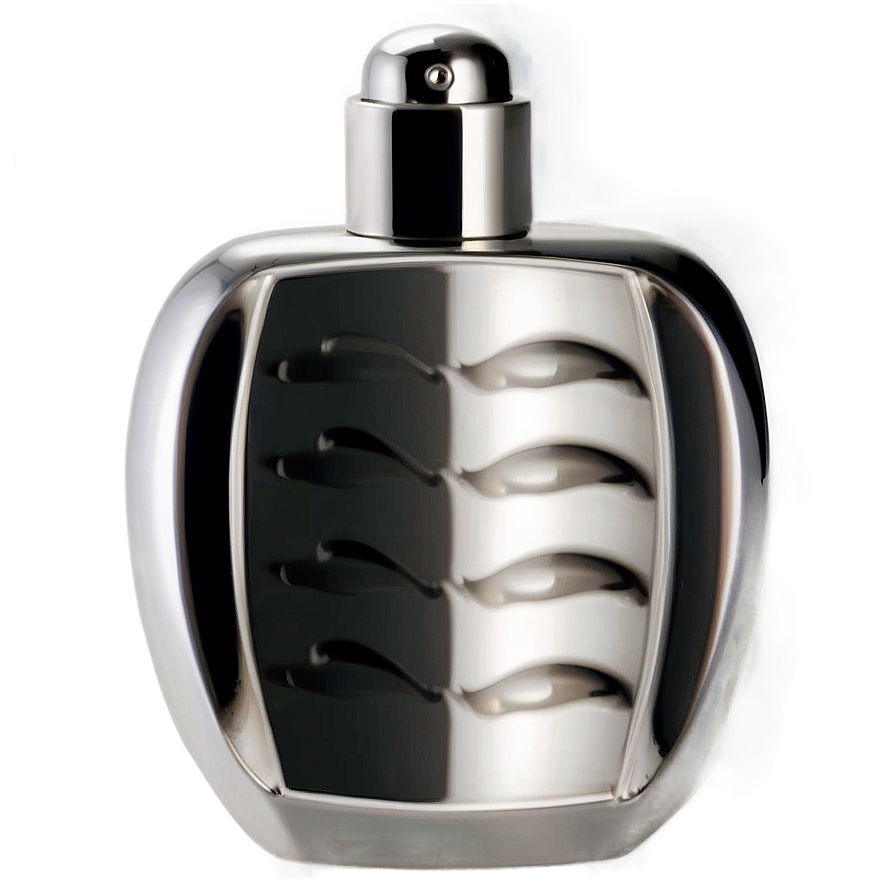 Sleek Metal Perfume Container Png Dgc83 PNG