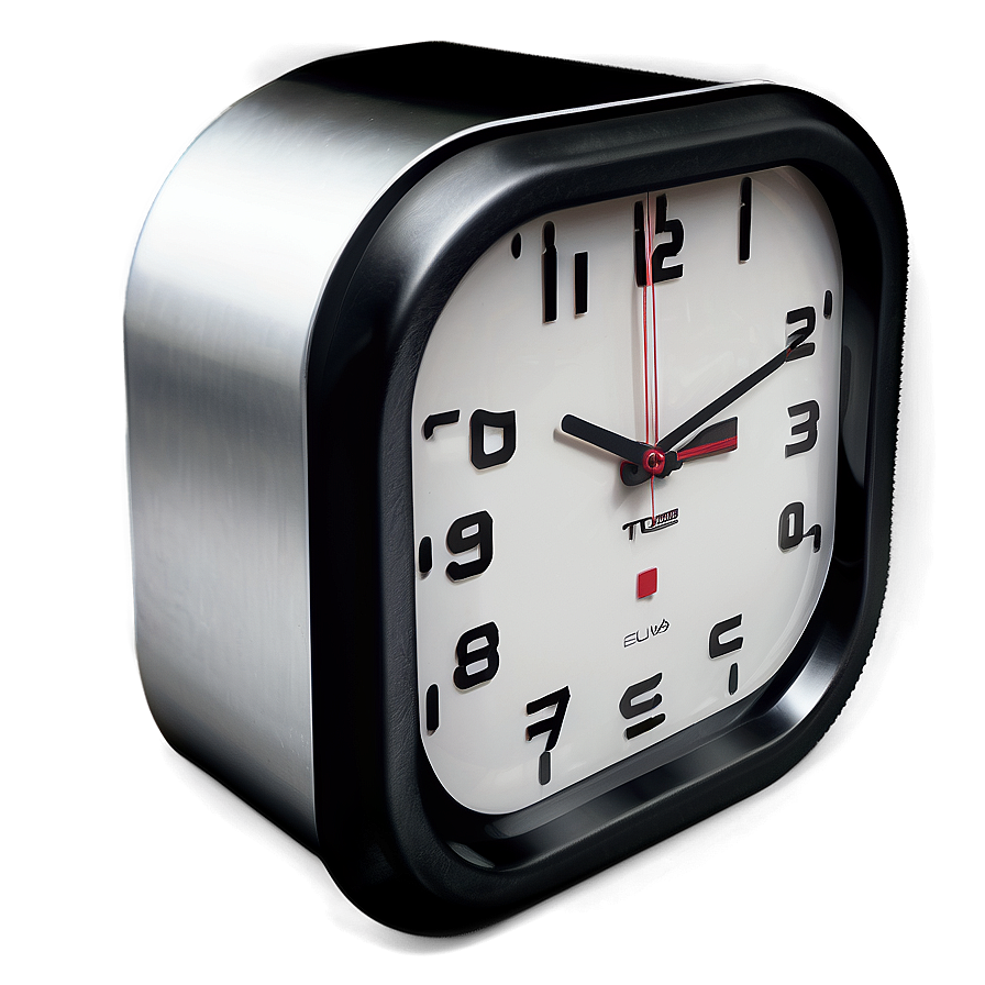 Sleek Office Clock Png Gnm PNG