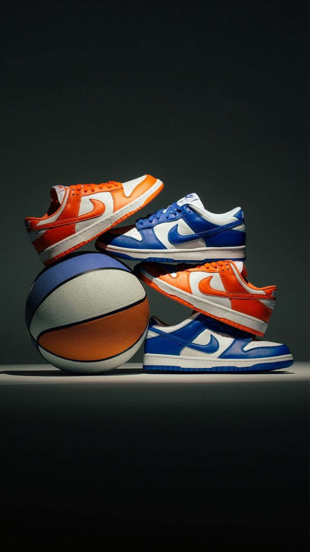 Sleek Performance - Modern Basketball Shoes Wallpaper
