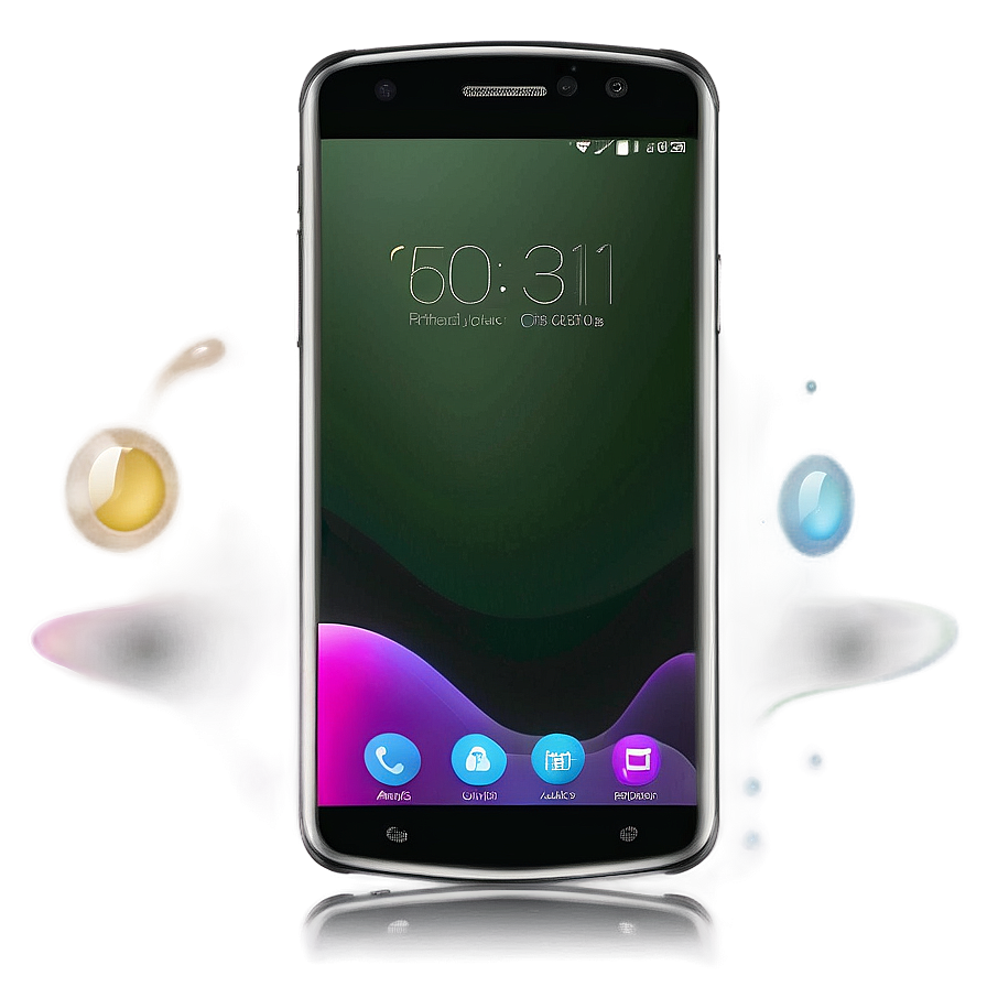 Sleek Phone Transparent Art Png Ohr26 PNG