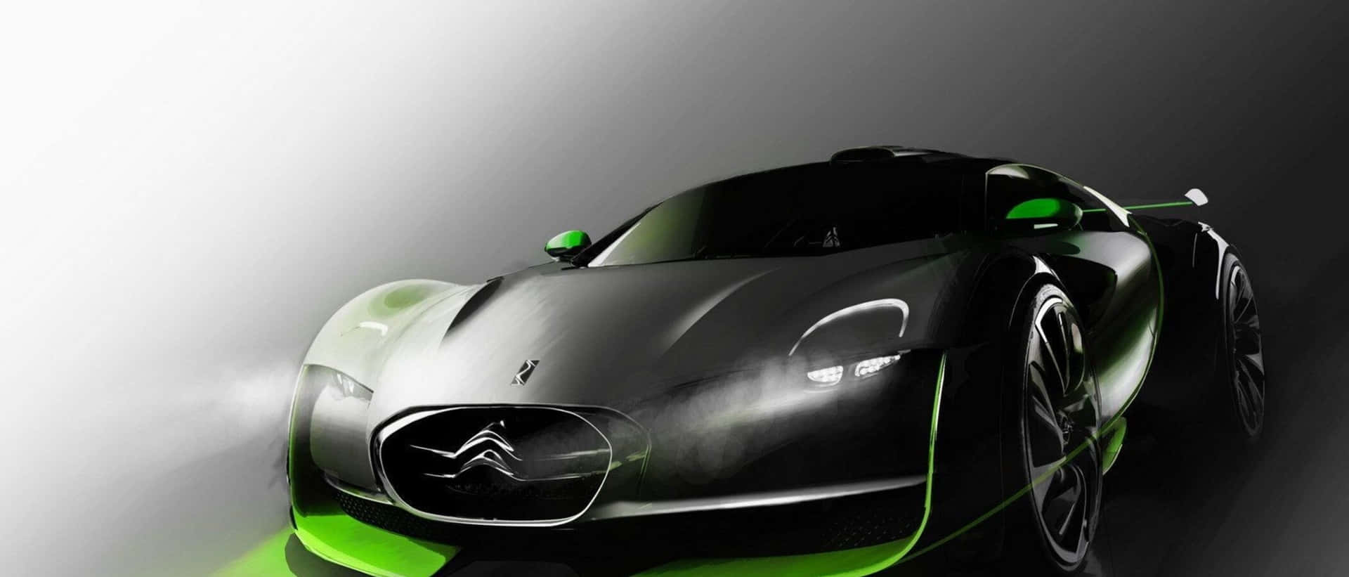 Sleek Power - Citroen Ds Survolt Electric Sports Car Wallpaper