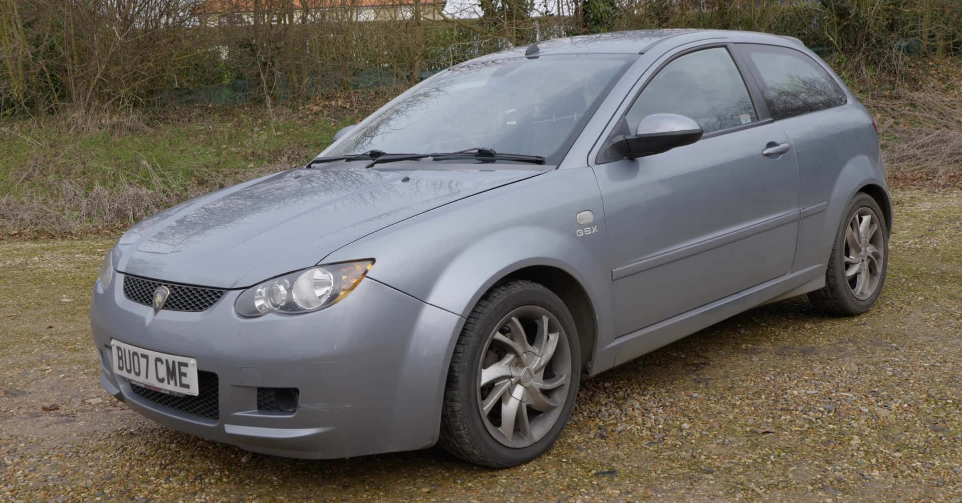 Sleek Proton Satria-neo In Pristine Condition Wallpaper