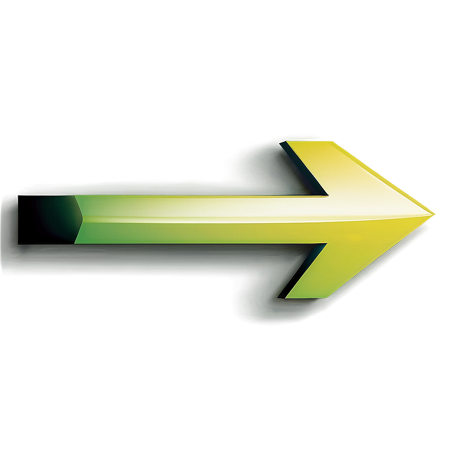 Sleek Right Arrow Illustration Png Uco PNG