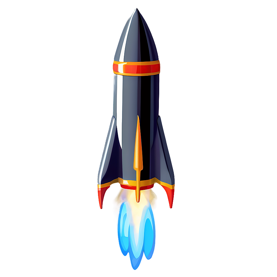 Sleek Rocketship Png 10 PNG