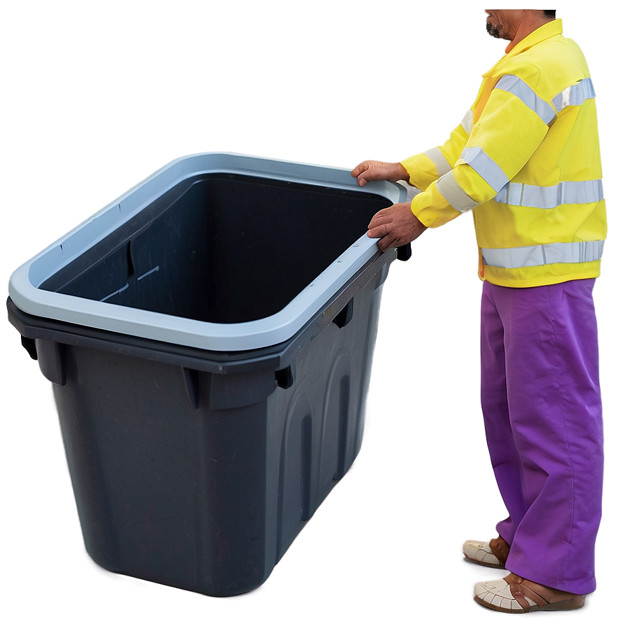 Sleek Trash Bin Tactics Png Elq PNG
