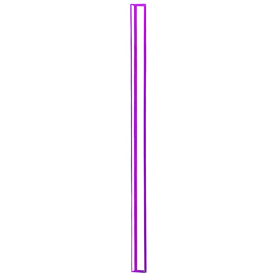 Sleek Vertical Line Outline Png 98 PNG